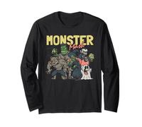 Disfraz de Monster Mash para Fiesta de Halloween Manga Larga