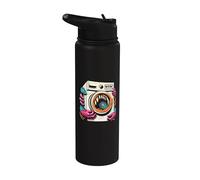 Disfraz de monstruo de la lavadora - Divertido disfraz de Halloween espeluznante Stainless Steel Insulated Water Bottle