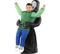 Disfraz de Muerte hinchable para niños Talla única