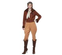 Disfraz De Mujer Aviador Amelia Earhart