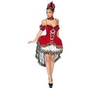 Disfraz de Mujer Carnaval regina Rojo Reina Of Hearts Disfraz 13189