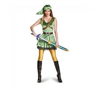 Disfraz De Mujer Link De La Leyenda De Zelda Para Adultos