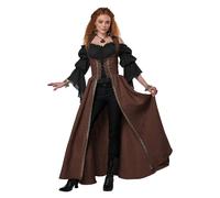 California Costumes Disfraz medieval para adulto (marrón), tamaño pequeño/mediano