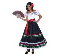 Disfraz De Mujer Mexicana Tradicional Para Adultos