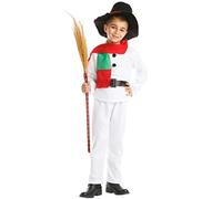 Disfraz de Muñeco de Nieve Infantil 10-12 años