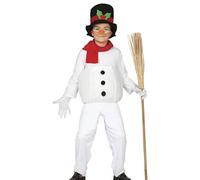 Disfraz de muñeco de nieve infantil 10-12 años
