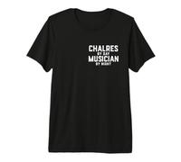 Disfraz de músico de Carlos para Halloween, Gen Z, Millennial Charles Camiseta Premium
