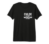 Disfraz de músico de Chloe Gen Z Millennial Music Chloe Song Camiseta Premium