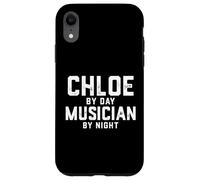 Disfraz de músico de Chloe Gen Z Millennial Music Chloe Song Carcasa para iPhone XR