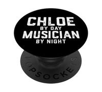 Disfraz de músico de Chloe Gen Z Millennial Music Chloe Song PopSockets PopGrip Adhesivo
