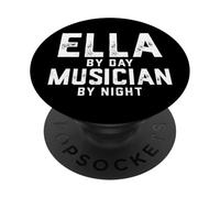 Disfraz de músico de Ella Gen Z Millennial Music Ella Meme Song PopSockets PopGrip Adhesivo
