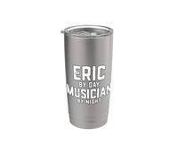 Disfraz de músico de Eric para Halloween, Gen Z Millennial Eric Song Vaso térmico de acero inoxidable de doble pared