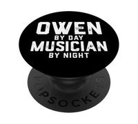 Disfraz de músico de Owen para Halloween, Gen Z, Millennial Owen Meme PopSockets PopGrip Adhesivo