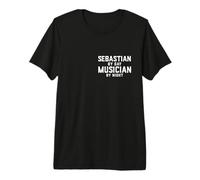 Disfraz de músico de Sebas para Halloween, Seabas Millennial Sebastian Camiseta Premium