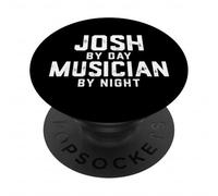 Disfraz de músico Josh de Halloween Gen Z Millennial Josh PopSockets PopGrip Adhesivo