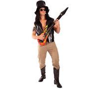 Disfraz De Músico Slash Para Adultos - Talla Única