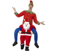 Disfraz De Navidad De Santa Claus Para Montar En Mascota