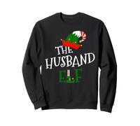 Disfraz de Navidad de The Husband Elf Family Matching Group Gift Sudadera
