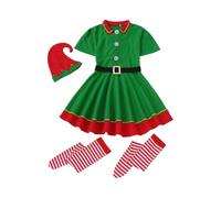 Disfraz de Navidad genérico - Fabric, talla de Navidad, figura linda y festiva | Breathable And Soft Holiday Dress-Up Outfit, Kids Costume For School Events, Stage Performances, Desfile, Birthdays