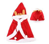 Disfraz de Navidad para mascotas, Pet Cape, Festive Pet Holiday Apparel, Dog Christmas Cloak, Cat Holiday Outfit, Pet Christmas Cape, Puppy Festive Disfraz, Pet Costume for Christmas