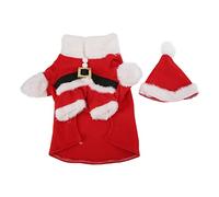 Disfraz de Navidad para, Sudaderas con Capucha de Invierno para Perros pequeños, medianos y Grandes, Material de Primera Calidad, Abrigo cálido, diseño de Moda, Fiesta navideña, (SG)