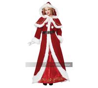 Disfraz De Navidad Sra. Claus Santa Para Adultas 01557
