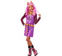 Disfraz De Niña Clawdeen Wolf Monster High Para Halloween