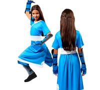 Disfraz De Niña Katara Avatar Para El Día Del Libro De La Película