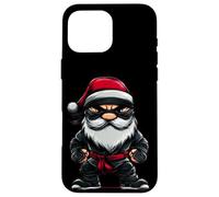 Disfraz de Ninja Genial en Estilo navideño para Ninjas Carcasa para iPhone 16 Pro MAX