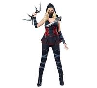 Disfraz De Ninja Sexy Negro Para Adultos