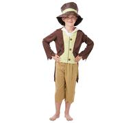 Disfraz De Niño De Ladrón Victoriano De Oliver Twist Para El Día Del Libro