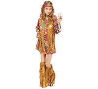 Disfraz De Niño Hippie De Paz Y Amor