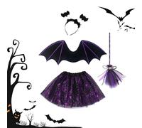 Disfraz de niños - Vestidos para disfraz, falda de tul con diadema, vestido para niñas, disfraz de carnaval, Halloween, fiesta de temática de eventos