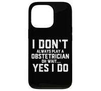 Disfraz de obstetra Divertido médico obstétrico Embarazo Dr Carcasa para iPhone 13 Pro