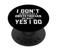 Disfraz de obstetra Divertido médico obstétrico Embarazo Dr PopSockets PopGrip Adhesivo