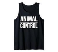 Disfraz de oficial de control de animales para perros Camiseta sin Mangas
