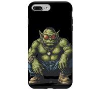 Disfraz de ogro sentado con gafas de sol para hombre y mujer Carcasa para iPhone 7 Plus/8 Plus