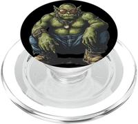 Disfraz de ogro sentado con gafas de sol para hombre y mujer PopSockets PopGrip para MagSafe