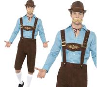Disfraz De Oktoberfest Para Hombre Lederhosen Bavaro M-XL