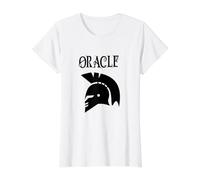 Disfraz de oráculo/Disfraz de oráculo Simple de Dios Griego Camiseta gráfica económica, Mujer, Blanco, S