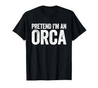 Disfraz de Orca de Pretend I'm An Orca para adultos, hombres, mujeres y niños Camiseta