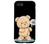 Disfraz de oso de peluche con diente de león para un día acogedor en la naturaleza Carcasa para iPhone SE (2020) / 7 / 8