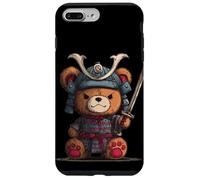 Disfraz de Oso de Peluche Sword Master para los Amantes de los samuráis Carcasa para iPhone 7 Plus/8 Plus