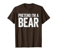 Disfraz de Oso de Pretend I'm A Bear para Adultos, niños, Hombres y Mujeres Camiseta