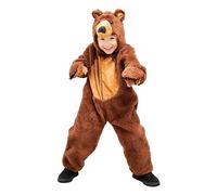 Disfraz de oso marrón, F67, talla 74 - 122, para bebés y niños pequeños, disfraz para Carnaval, regalo de cumpleaños, de Navidad