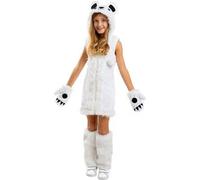 Disfraz de oso polar para niña 7-9 años