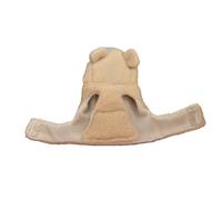 Disfraz de pájaro animal: adorable disfraz con forma de oso para pájaros pequeños, tela suave y cálida, diseño seguro, fácil de poner | Accesorio fotográfico divertido para vestir a periquitos, agapor