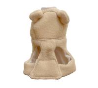 Disfraz de pájaro, cóctel de disfraces, lindo pájaro traje, oso forma de loro, pájaro Cosplay Prop, multipropósito, ropa de pájaro, lindo disfraz con oso Shape Cloak, for Green-Cheeked Conures,