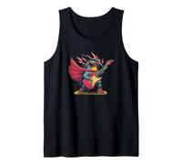 Disfraz de pájaro héroe con Guitarra Divertida Camiseta sin Mangas