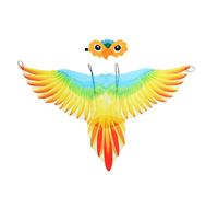 Disfraz de pájaro infantil genérico con | poliéster, 112 x 60 cm, 44 x 24 pulgadas, ligero 60 g | Parrot, Owl, Eagle, Chicken Wings, Animal Role Play Outfit | Gift For Boys & Girls, 1 ala + 1 pc